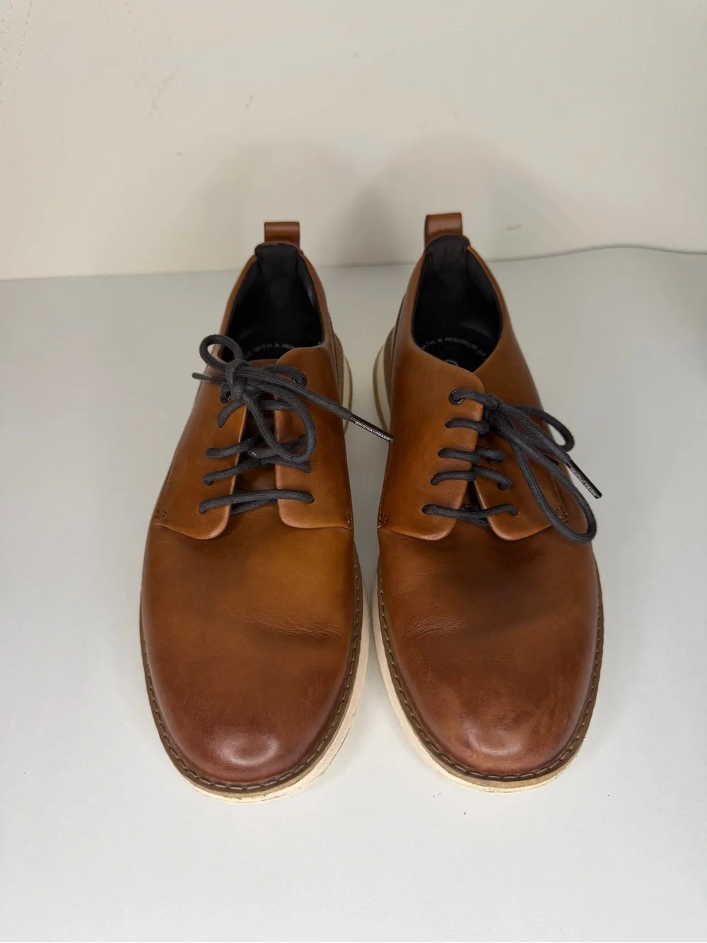 Cole Haan C42136 Oxfords Casual Dress Shoes Men’s Size 8M Brown Leather